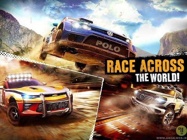 با بازی ماشین اندروید Asphalt Xtreme بی محابا برانید!