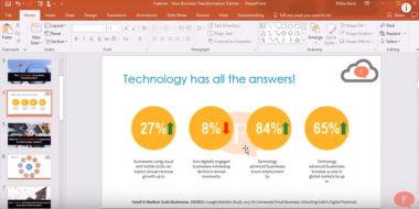 PowerPoint آموزش نحوه گذاشتن واترمارک در پاورپوینت