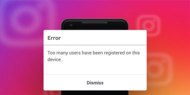 روش رفع ارور Too Many Users Have Been Registered ساخت اکانت جدید اینستاگرام