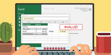 رفع مشکل VALUE و نوشتن فرمول در اکسل