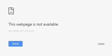 رفع مشکل ارور Error Code 105 ERR_NAME_NOT_RESOLVED گوگل کروم