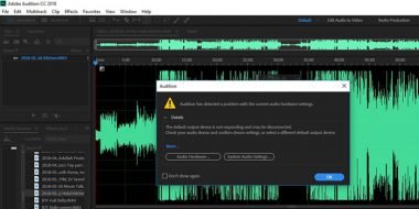 آموزش 8 روش حل مشکل صدا در Adobe Audition : ضبط ، پخش ، اکو و..