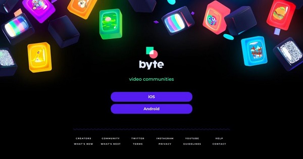 Byte اپ مشابه تیک تاک