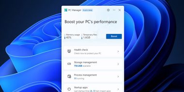 آموزش کار با نرم افزار بهینه ساز Microsoft PC Manager ویندوز 11 و ویندوز 10