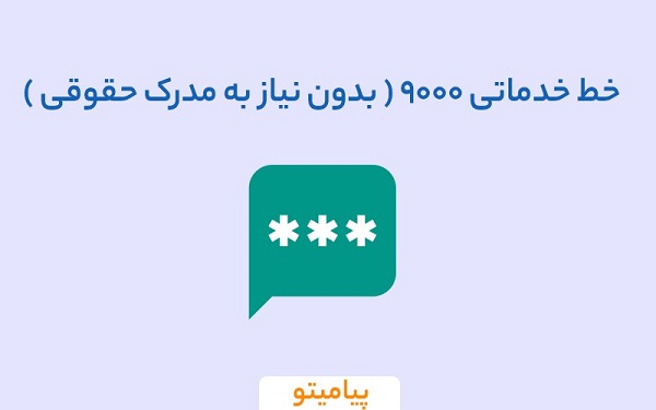 چطور بدون داشتن شرکت حقوقی خط خدماتی تهیه شود؟