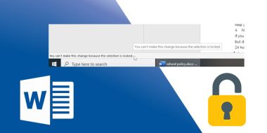 آموزش کامل 11 روش حل مشکل قفل شدن ورد (Microsoft Word)