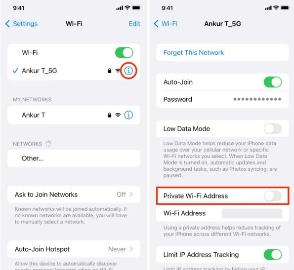 علت کار نکردن VPN در آیفون