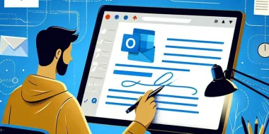 چگونه در اوت لوک امضا بسازیم؟ (ویندوز ، اندروید ، آیفون ، مک و وب)