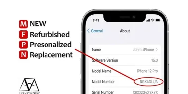 Part Number Iphone 780x470 1 - تفاوت و نحوه تشخیص آیفون ریپک، ریفربیش و پک اصلی