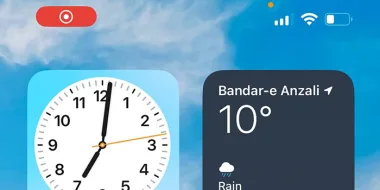 آموزش گام به گام فعال سازی اسکرین رکوردر آیفون