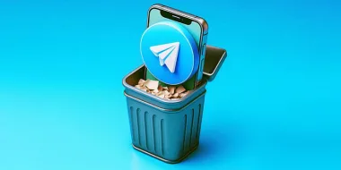 نحوه دیلیت اکانت تلگرام آیفون