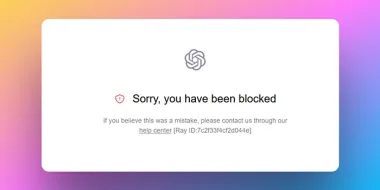 آموزش رفع ارور Sorry you have been blocked ChatGPT