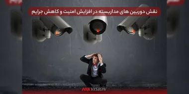 نقش دوربین‌ های مداربسته در افزایش امنیت و کاهش جرایم