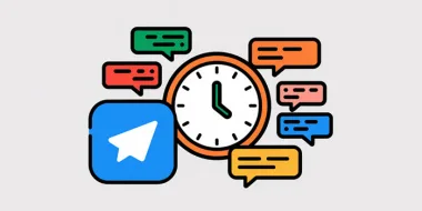 آموزش زمان بندی ارسال پیام در تلگرام در نسخه جدید (همه دستگاه ها)