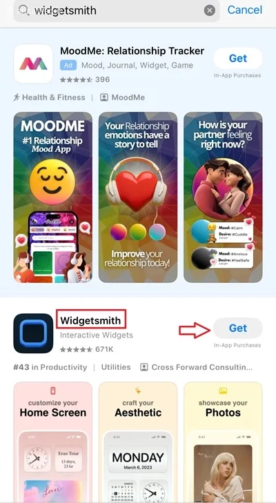 تغییر ساعت صفحه قفل آیفون با استفاده از ویجت
