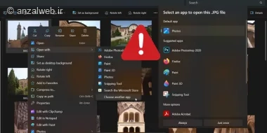 آموزش حل مشکل باز شدن همه برنامه و فایل ها با یک برنامه خاص ویندوز