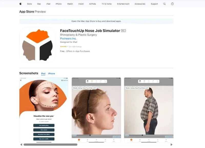 نرم افزار بینی بعد از عمل خود را ببینید ios