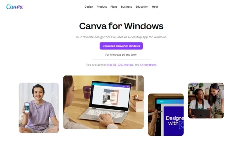 نرم افزار طراحی لوگو canva
