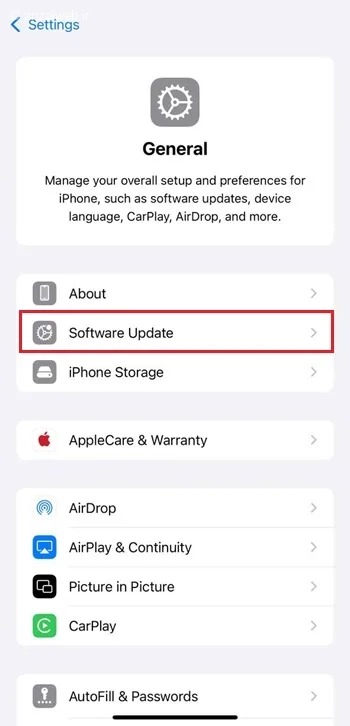 آپدیت سیستم عامل آیفون برای رفع مشکل دوربین