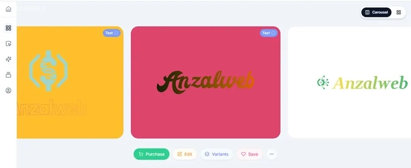ساخت لوگو با هوش مصنوعی brandmark