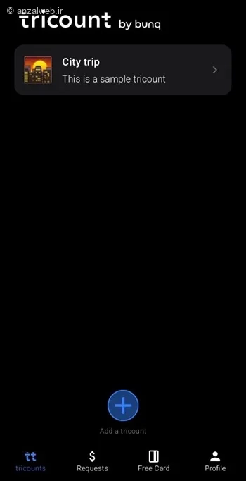 برنامه دنگ سفر tricount
