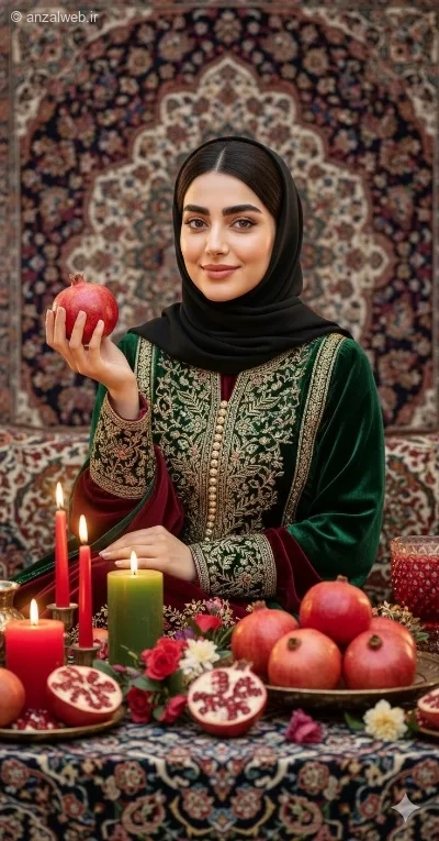 پرامپت عکس شب یلدا برای اندروید