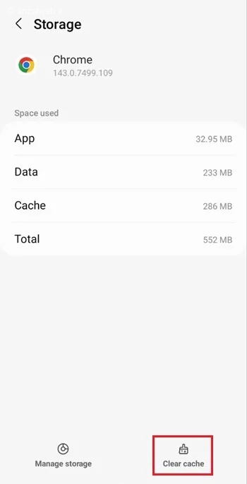 پاک کردن کش برنامه ها برای رفع کندی اینترنت
