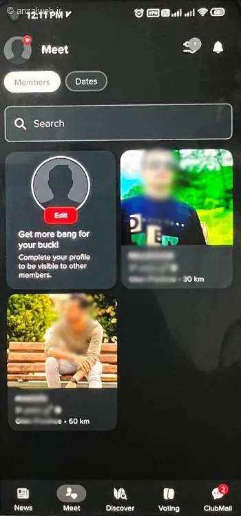 بهترین جایگزین Badoo برنامه JOYCE