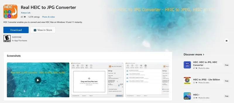 برنامه HEIC to JPEG Converter
