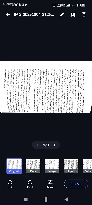 عکس را میتوانید ویرایش کنید