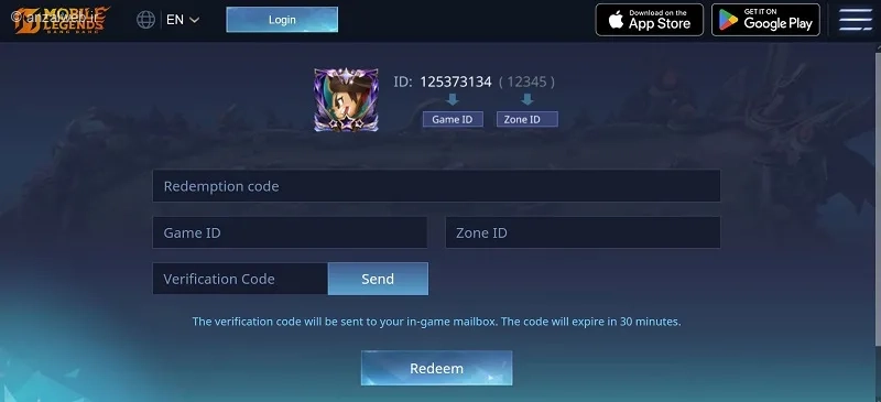 استفاده از&nbsp;ردیم کدها (Redeem Codes) برای دریافت جم
