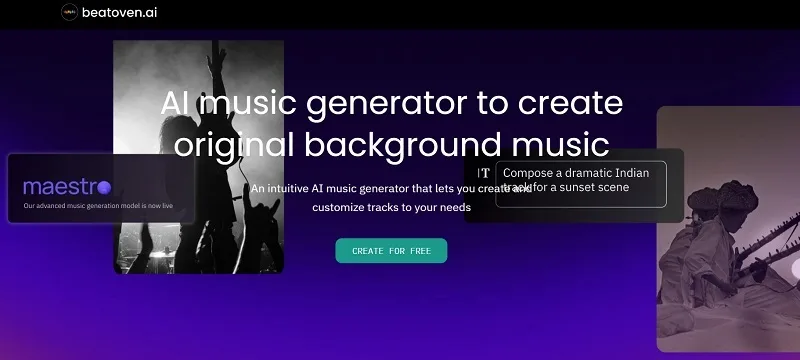 Beatoven.ai (پادشاه موزیک&zwnj;های پس&zwnj;زمینه)