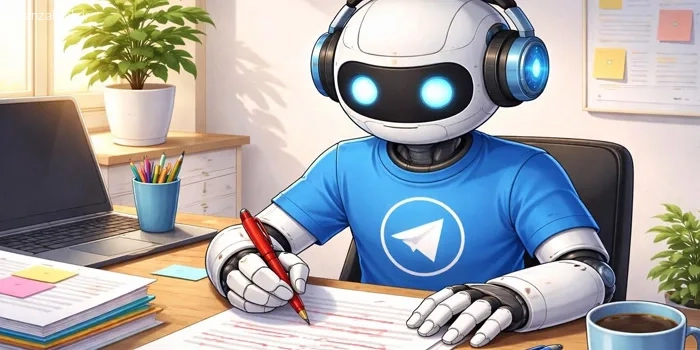 آموزش کار با ویرایشگر متن هوش مصنوعی تلگرام