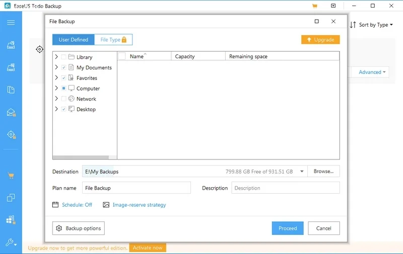 برنامه بکاپ عکس و فیلم و.. در فلش EaseUS Todo Backup