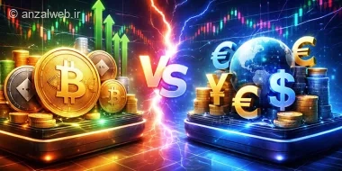 فرق بین بازار فارکس و ارز دیجیتال چیست؟ بررسی مزایا و معایب آنها