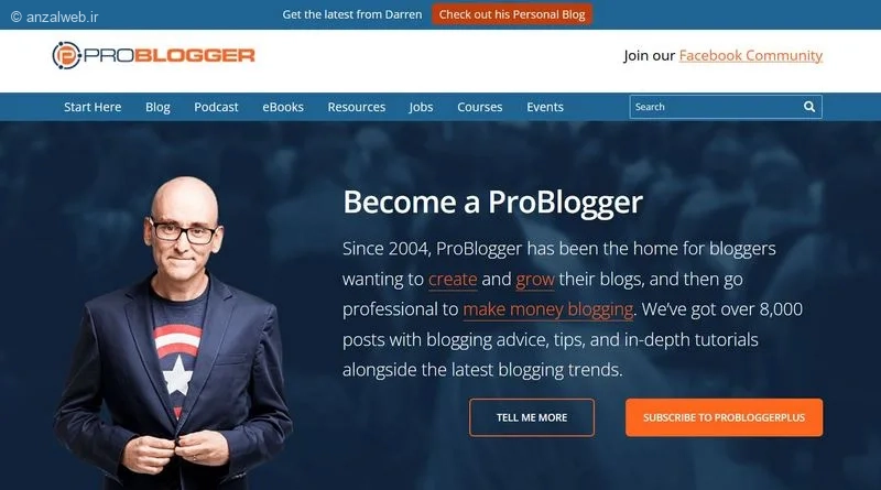 دورکاری نوسندگی و تولیدمحتوا خارج کشور با ProBlogger