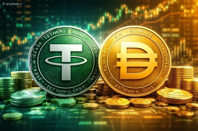 مقایسه تتر (USDT) و دای (DAI)