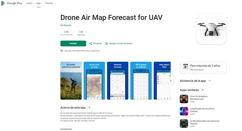 دانلود Drone Air Map Forecast for UAV