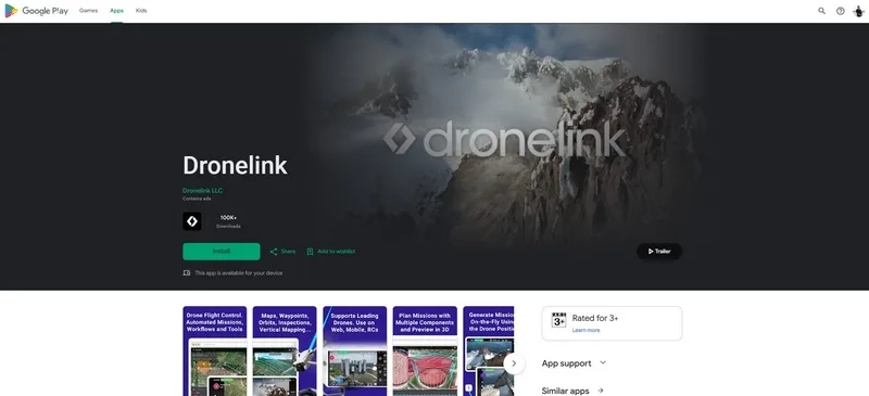 برنامه Dronelink