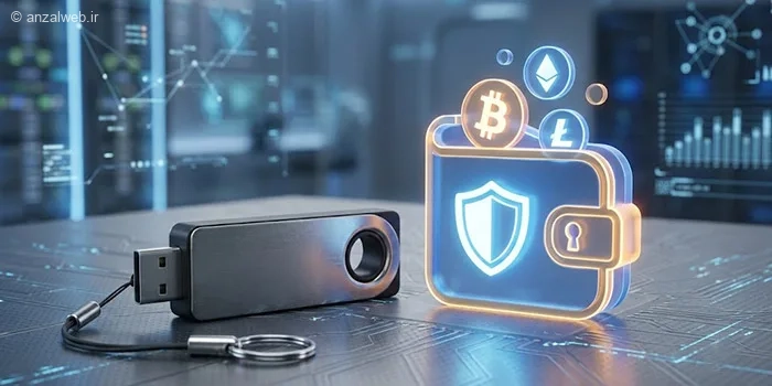 آموزش تبدیل فلش به کیف پول سخت افزاری