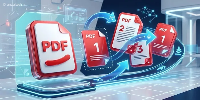 آموزش نحوه جابجایی صفحات در PDF
