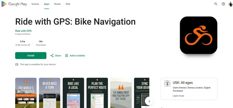 برنامه حرفه ای برای طراحی مسیر با Ride with GPS