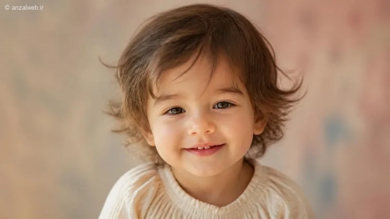 عکس کودک برای تست پرامپت
