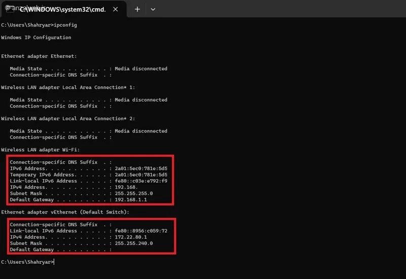 نحوه بررسی فعال بودن IPv6 در ویندوز 